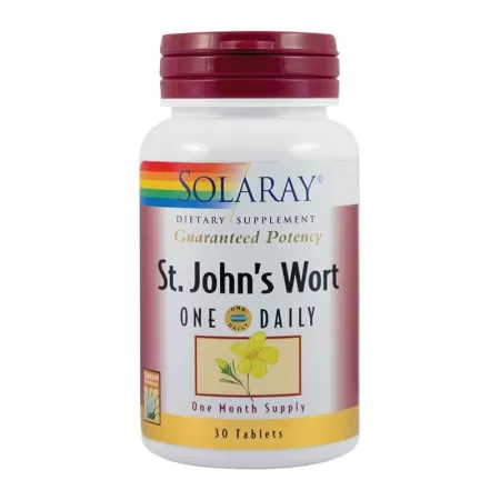 St John's Wort Sunatoare extract 900mg, 30 tablete, Secom