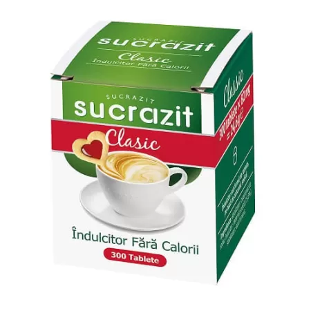 Sucrazit indulcitor, 300 tablete, Biscol