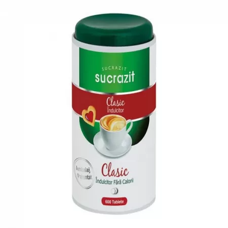 Sucrazit indulcitor, 600 tablete, Biscol