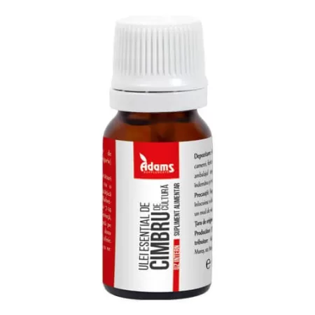 Ulei esential de Cimbru, 10 ml, uz intern, Adams