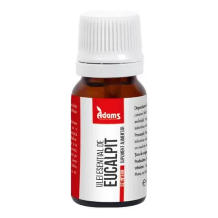 Ulei esential de Eucalipt, 10 ml (uz intern) Adams Vision