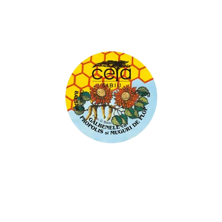 Ceta Sibiu Unguent galbenele cu propolis si muguri de plop, 20g