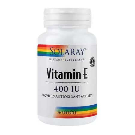 Vitamina E 400UI, 50 capsule, Secom