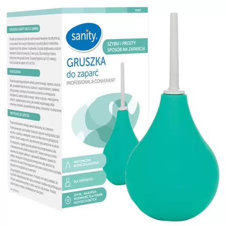 Irigator pentru adulti si copii cu canula moale, Nr 9, Sanity