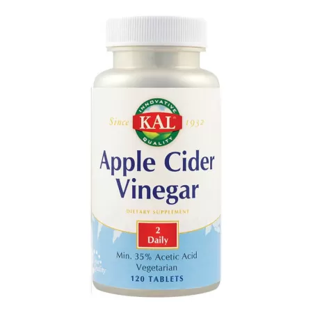 Apple Cider Vinegar (Otet de mere) 500mg Secom - 120 tablete