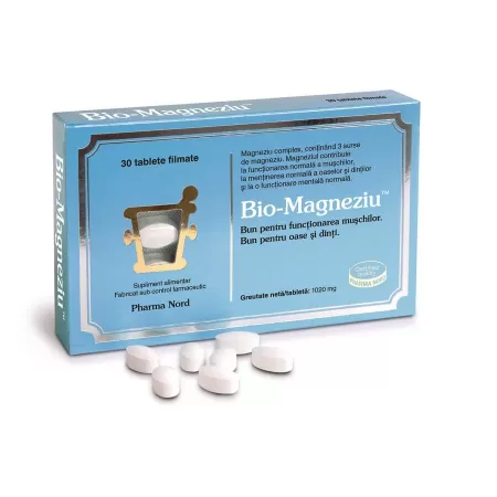 Bio-Magneziu, 30 tb, Pharma Nord