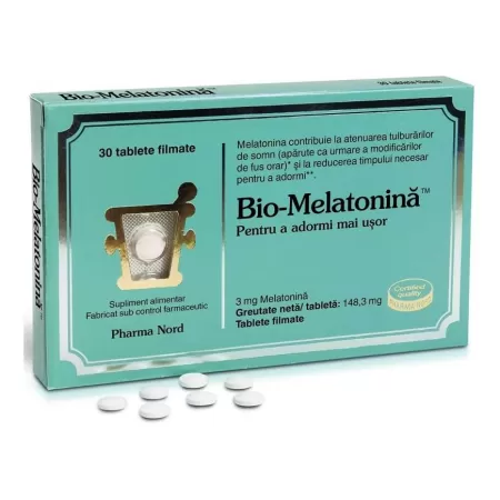 Bio-Melatonina, 30 tb, Pharma Nord