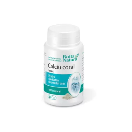 Calciu Coral Ionic, 90 capsule, Rotta Natura
