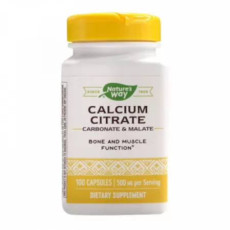 Calcium Citrate Complex Secom, 100 cps Nature's Way