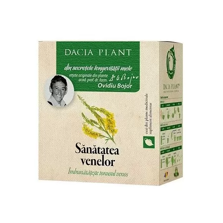 Ceai Sanatatea venelor, 50 g, Dacia Plant
