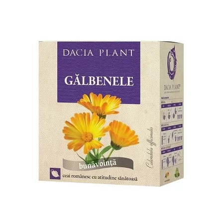 Ceai de Galbenele, 50g, Dacia Plant