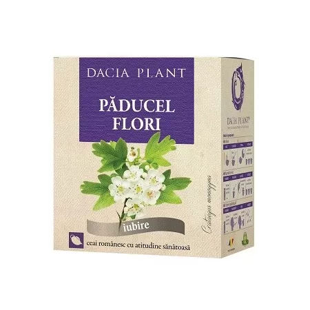 Ceai de Paducel flori, 50g, Dacia Plant