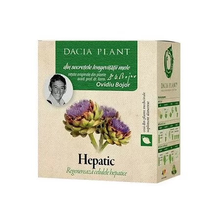 Ceai hepatic, 50 g, Dacia Plant
