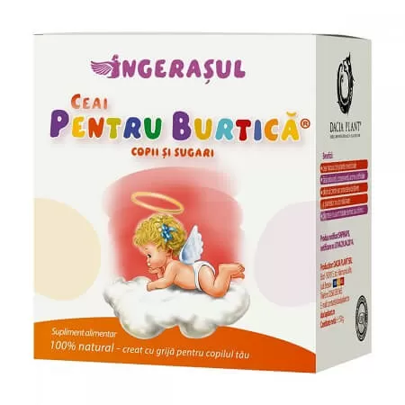 Ceai pentru burtica Ingerasul, 50 g, Dacia Plant