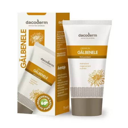 Crema de galbenele Dacoderm, 75ml, Dacia Plant