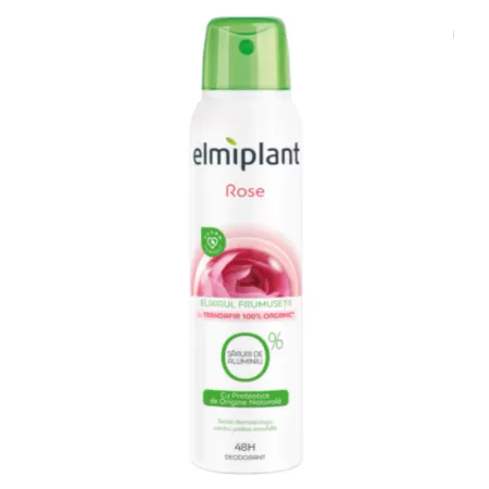 Deodorant antiperspirant spray Elmiplant Rose, 150 ml