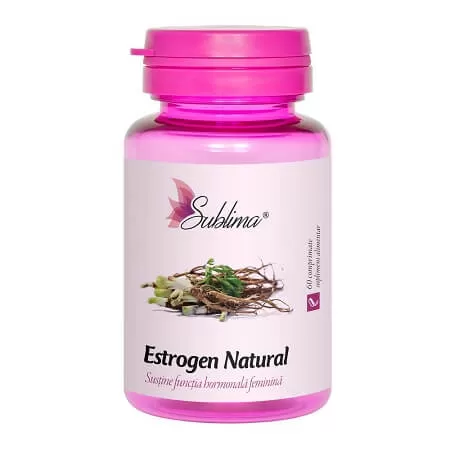 Estrogen Natural, 60 comprimate, Dacia Plant
