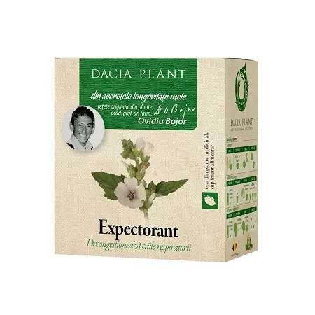 Ceai expectorant, 50 g, Dacia Plant