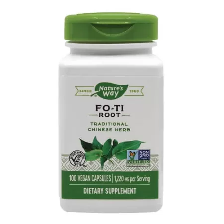 Fo-Ti Root 610mg Secom, 100 capsule, Nature's Way