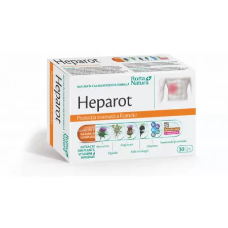 Heparot, 30 comprimate, Rotta Natura
