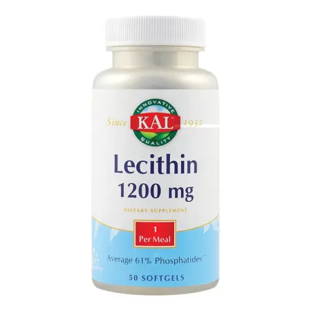 Lecithin 1200mg, 50 comprimate, Secom