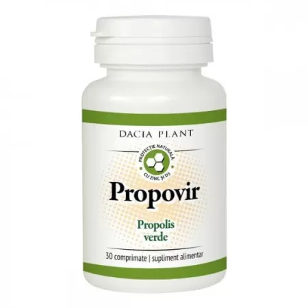 Propovir cu propolis verde, 30 comprimate, Dacia Plant