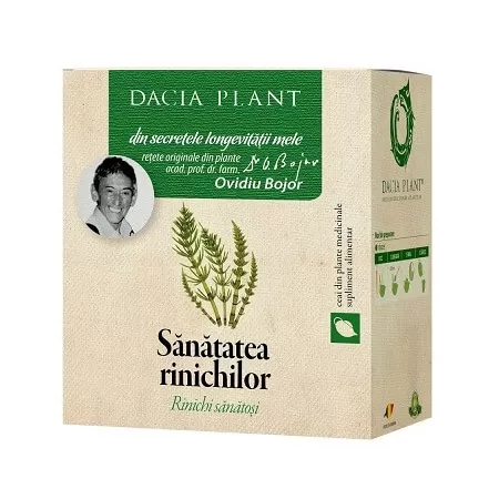 Ceai din plante Sanatatea rinichilor, 50 g, Dacia Plant