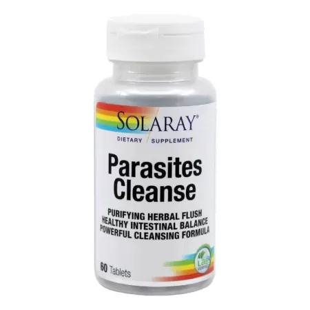 Secom Parasites Cleanse, 60 tb, Solaray