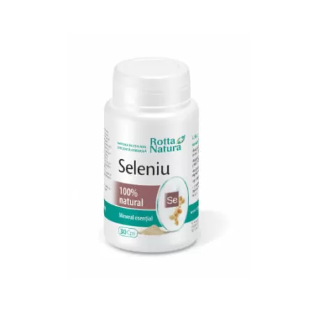 Seleniu natural, 30 cps, Rotta Natura