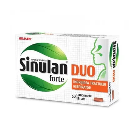 Sinulan Duo Forte, 60 tablete, Walmark