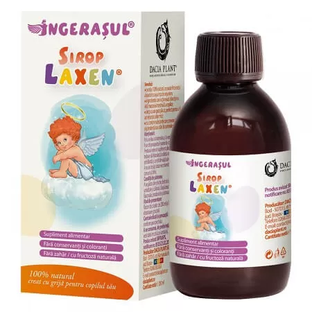 Sirop Laxen Ingerasul, 200 ml, Dacia Plant