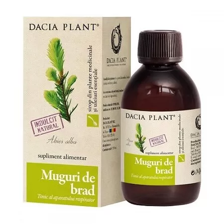 Sirop Muguri de brad, 200 ml, Dacia Plant