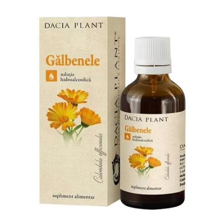 Tinctura de Galbenele, Dacia Plant, 50 ml