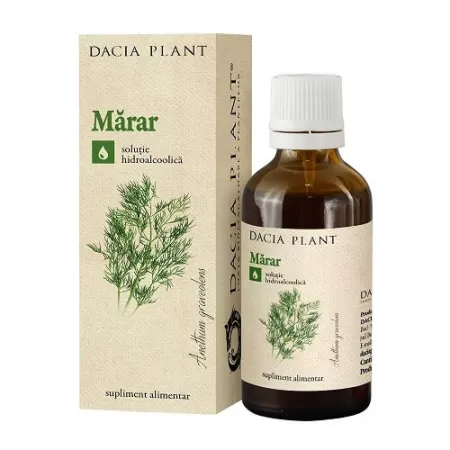 Tinctura de Marar, 50 ml, Dacia Plant