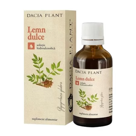 Tinctura de lemn dulce, Dacia Plant, 50 ml