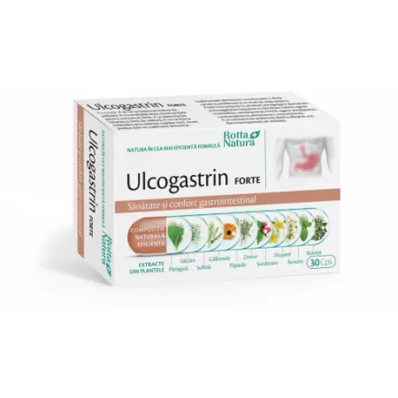 Ulcogastrin Forte, 30 capsule, Rotta Natura