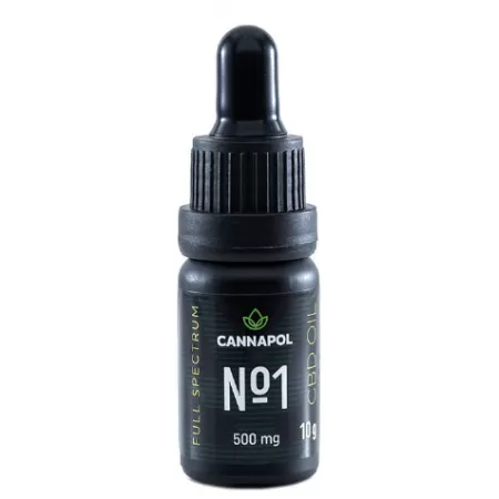 Ulei CBD 5% (500mg spectru complet) 10gr Cannapol