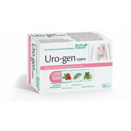 Uro-gen Forte, 30 capsule, Rotta Natura