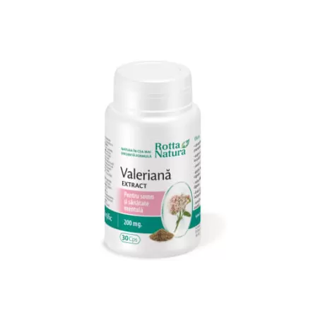 Valeriana extract, 30 capsule, Rotta Natura