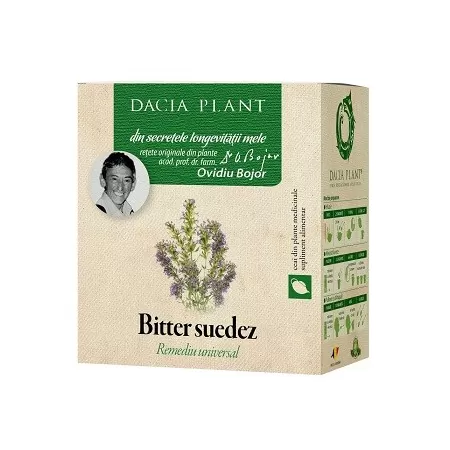 Ceai Bitter Suedez, 50g, Dacia Plant