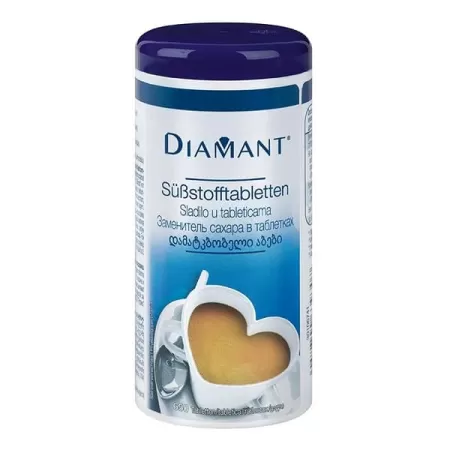 Indulcitor Zaharina Diamant, 650 tablete, Kruger