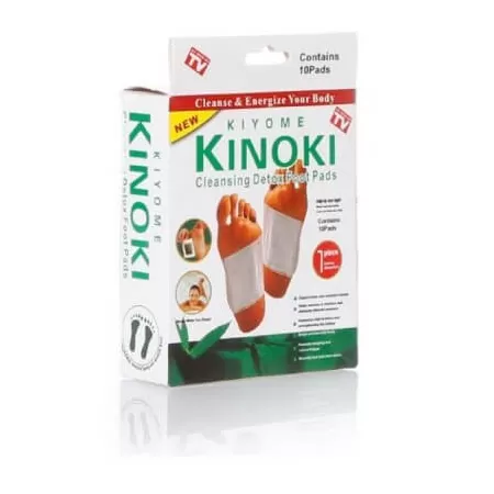 Kinoki plasturi pentru talpi, 10 bucati, Kiyome