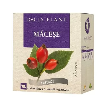 Ceai de macese, 50 g, Dacia Plant
