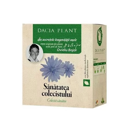 Ceai din plante medicinale Sanatatea colecistului, 50 g, Dacia Plant