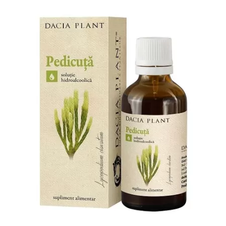 Tinctura de Pedicuta, Dacia Plant, 50 ml