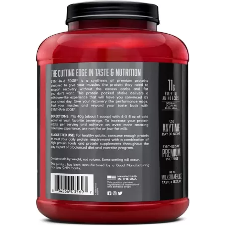 BSN Syntha 6 EDGE, Proteine din zer, 1.9kg