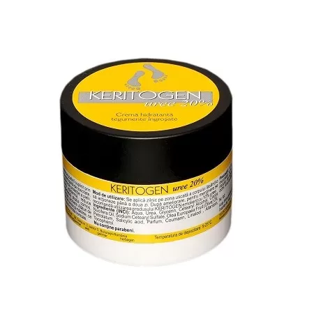 Crema cu uree Keritogen 20%, Herbagen, 50 ml