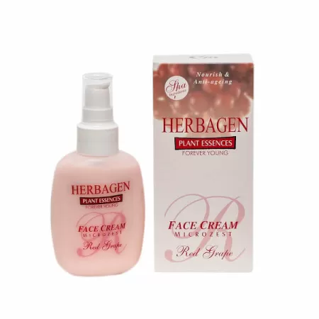 Crema de fata cu micronizat de strugure rosu, Herbagen, 100 ml