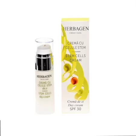 Crema de zi cu celule stem din portocala, Herbagen, 30gr
