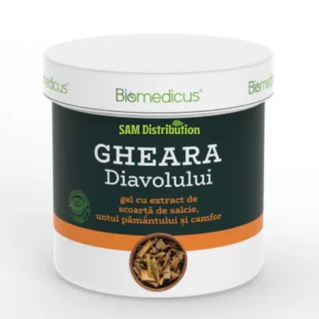 Gel Gheara Diavolului si Untul Pamantului, 250 ml, Biomedicus